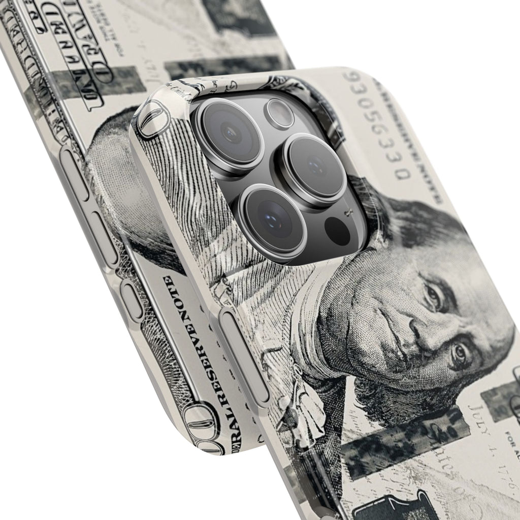Slim Phone Case — 100 Bill Money Pattern Slim Protective Case