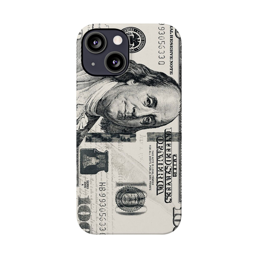 Slim Phone Case — 100 Bill Money Pattern Slim Protective Case