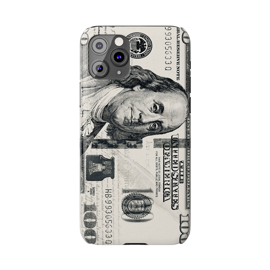 Slim Phone Case — 100 Bill Money Pattern Slim Protective Case