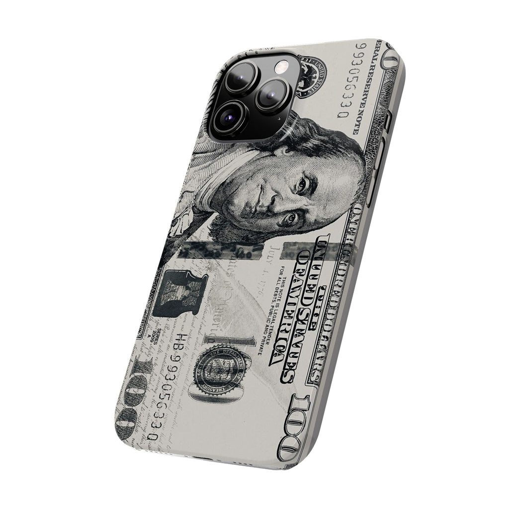 Slim Phone Case — 100 Bill Money Pattern Slim Protective Case