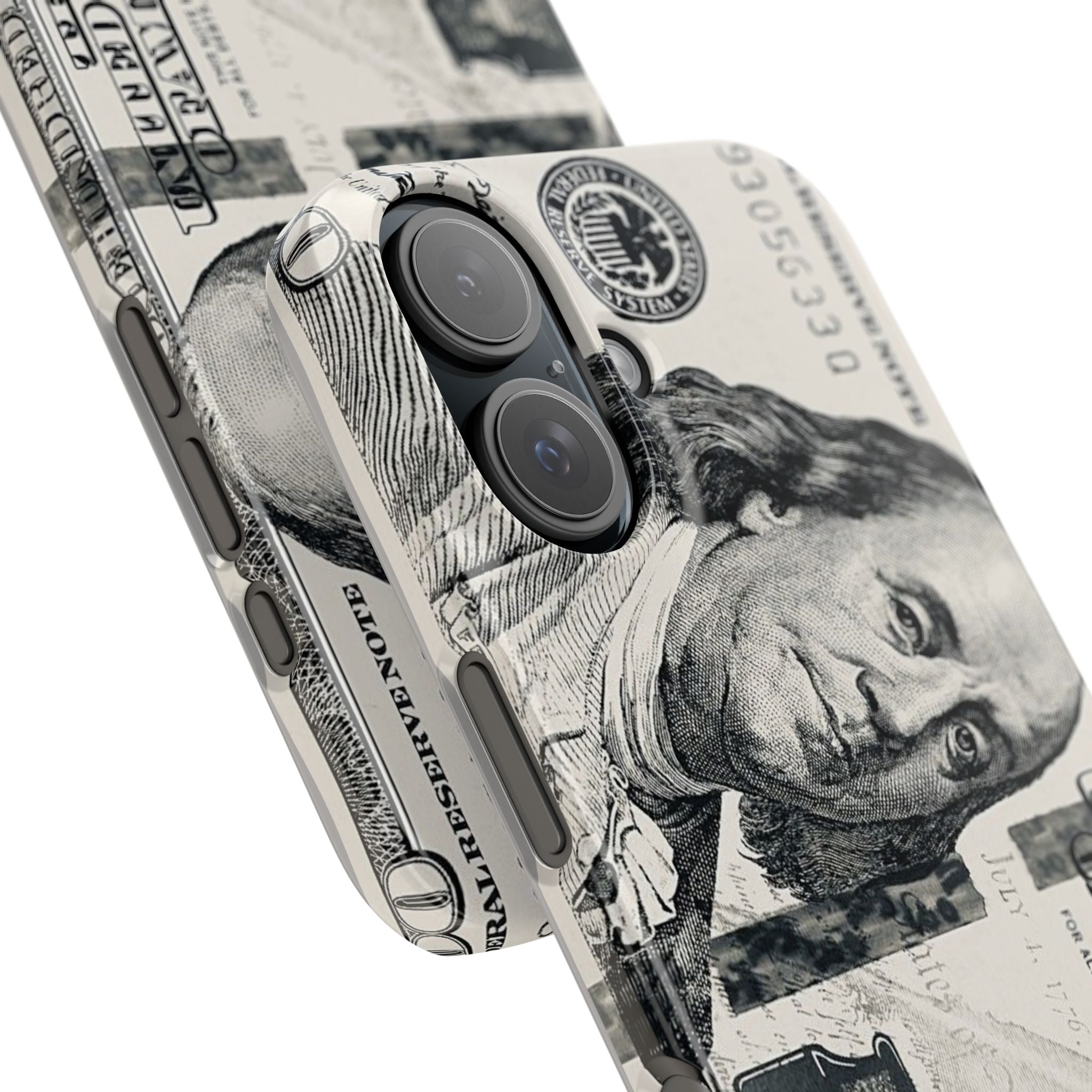 Slim Phone Case — 100 Bill Money Pattern Slim Protective Case