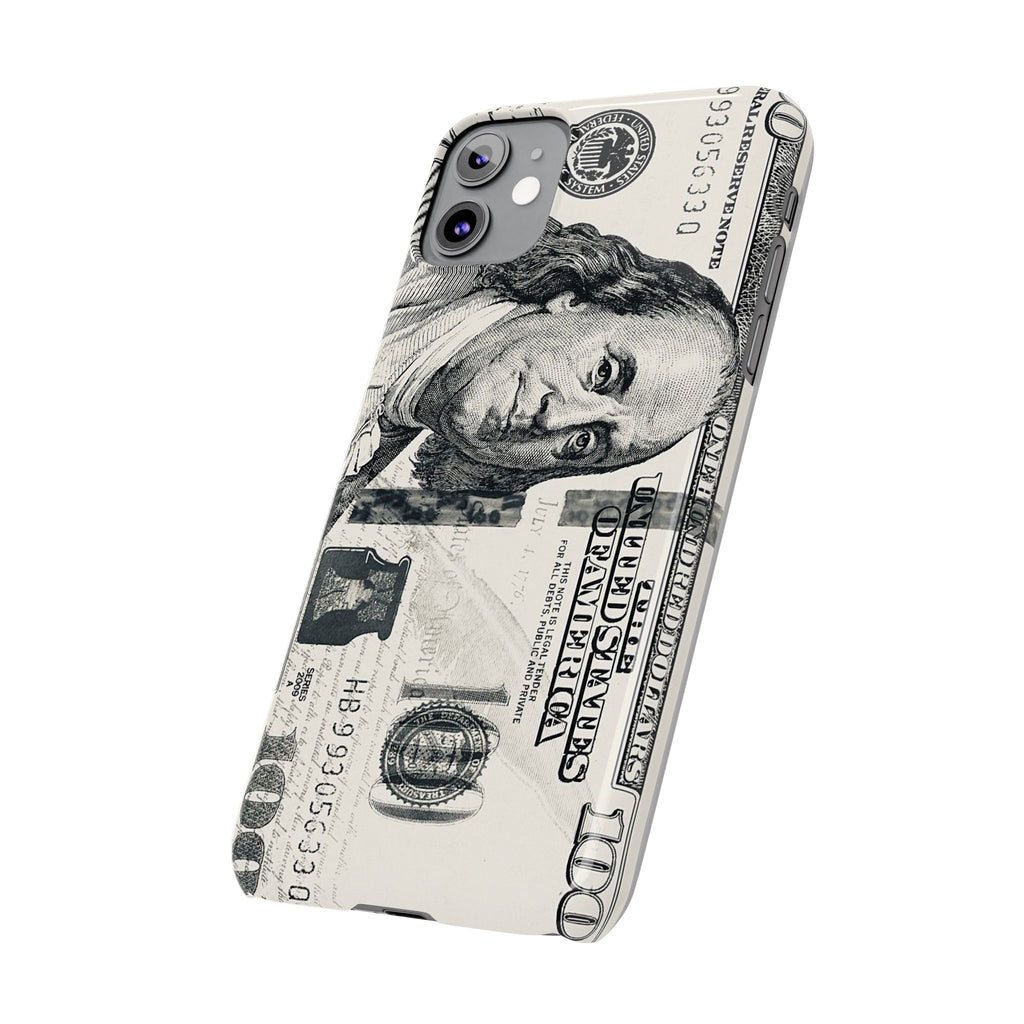 Slim Phone Case — 100 Bill Money Pattern Slim Protective Case