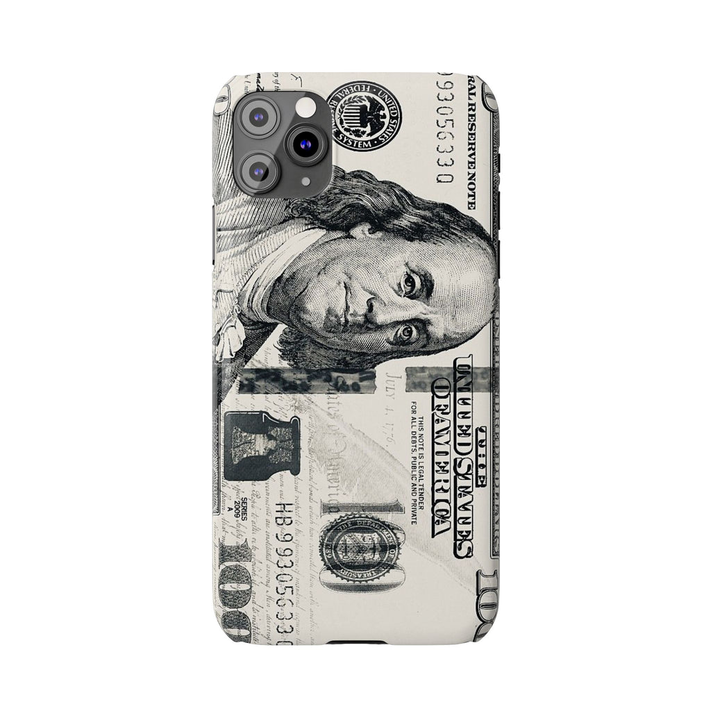 Slim Phone Case — 100 Bill Money Pattern Slim Protective Case
