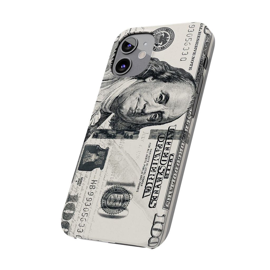 Slim Phone Case — 100 Bill Money Pattern Slim Protective Case
