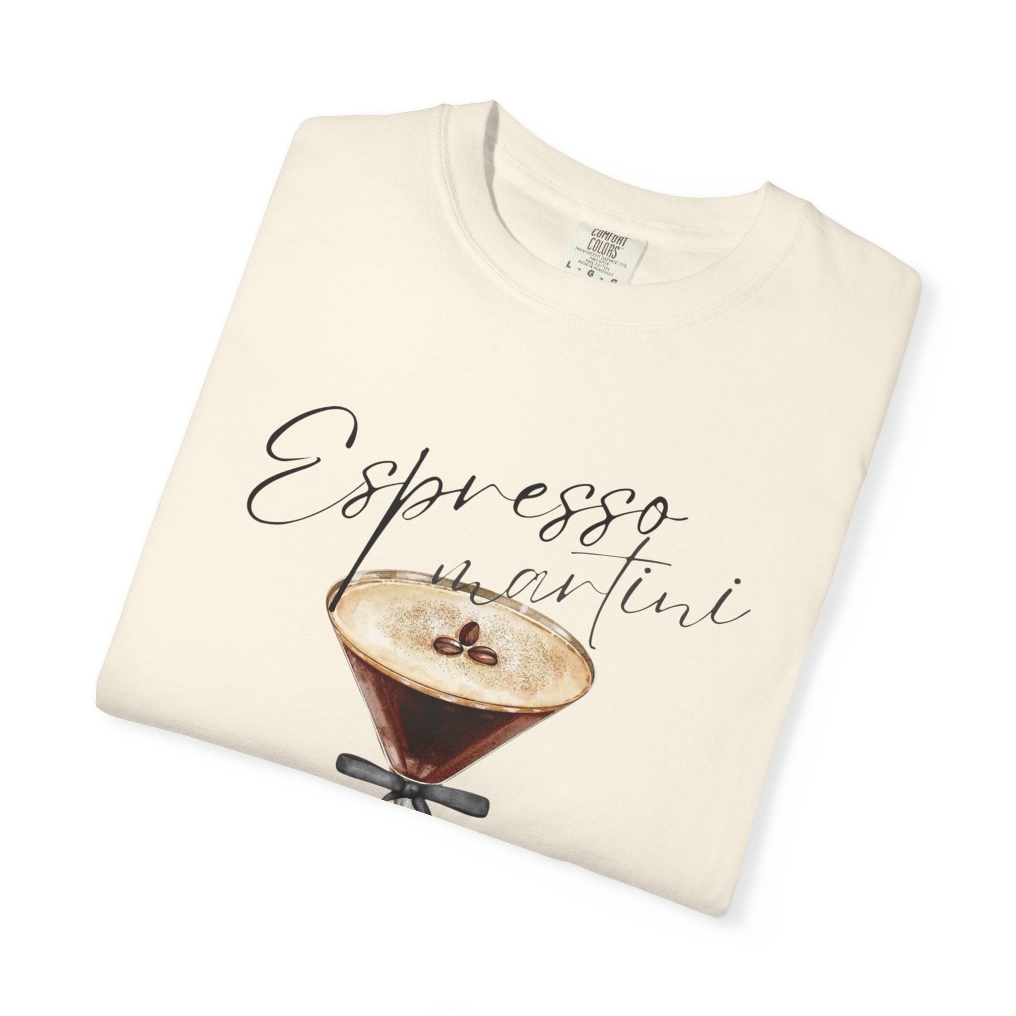 Espresso Martini T-Shirt — Vintage Cocktail Graphic Tee