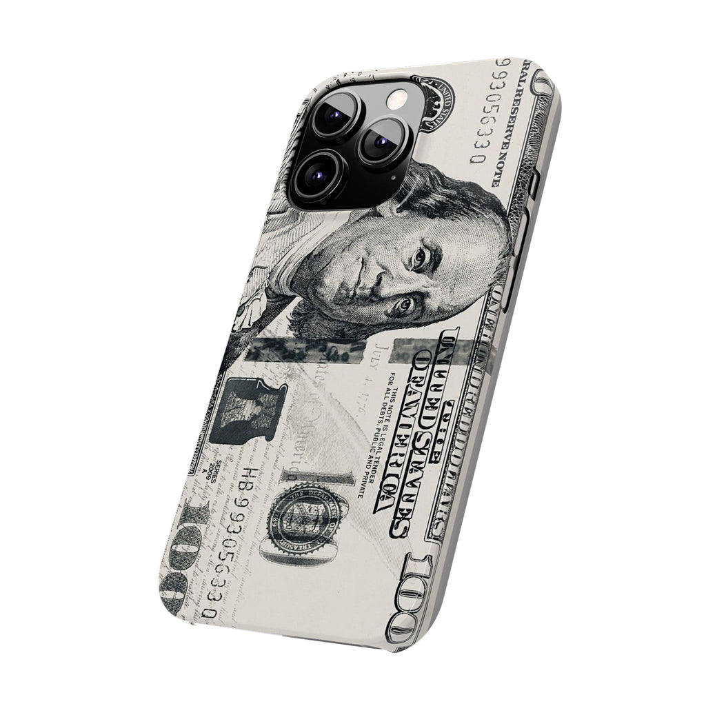 Slim Phone Case — 100 Bill Money Pattern Slim Protective Case