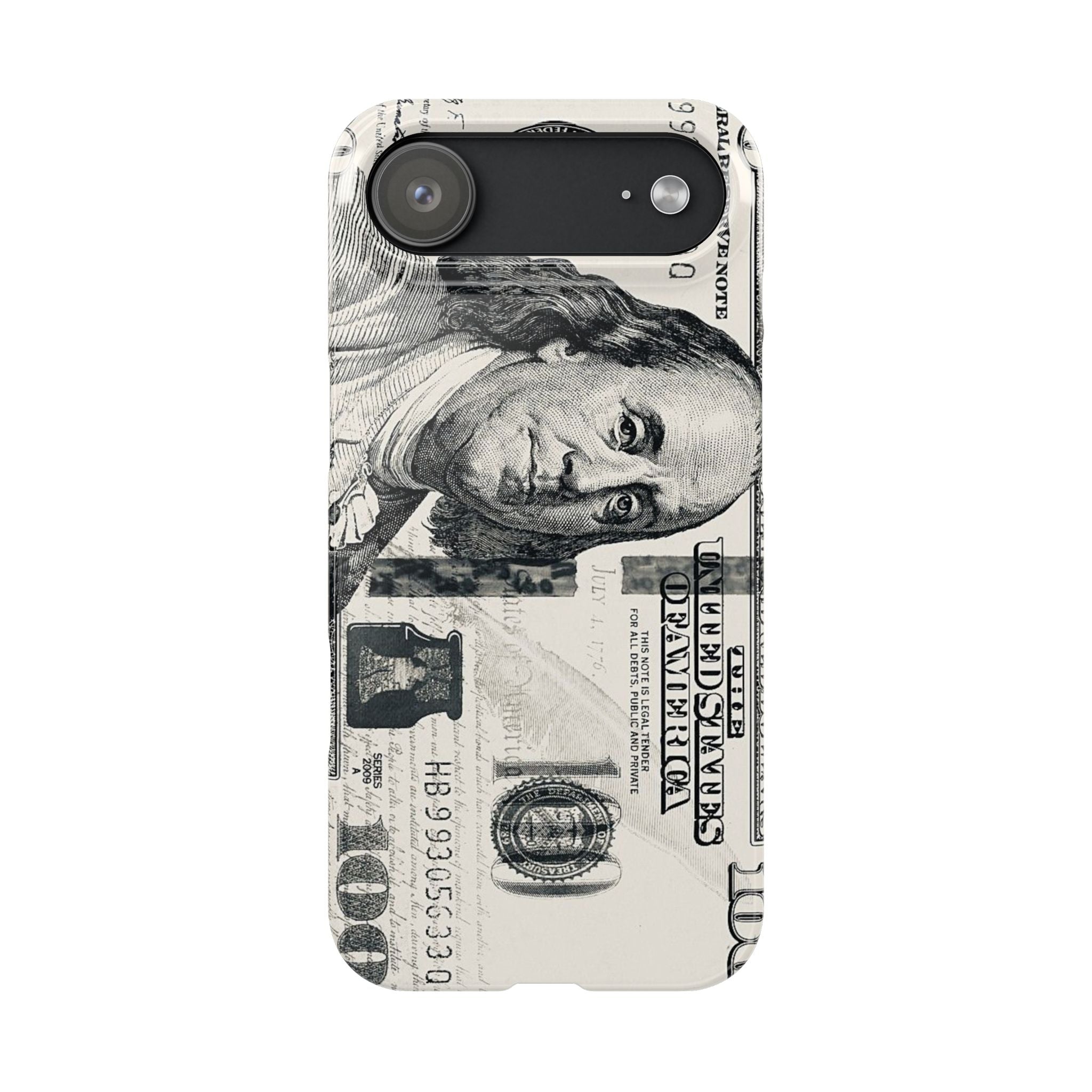 Slim Phone Case — 100 Bill Money Pattern Slim Protective Case