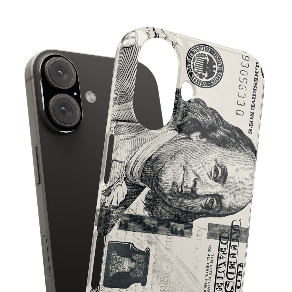 Slim Phone Case — 100 Bill Money Pattern Slim Protective Case