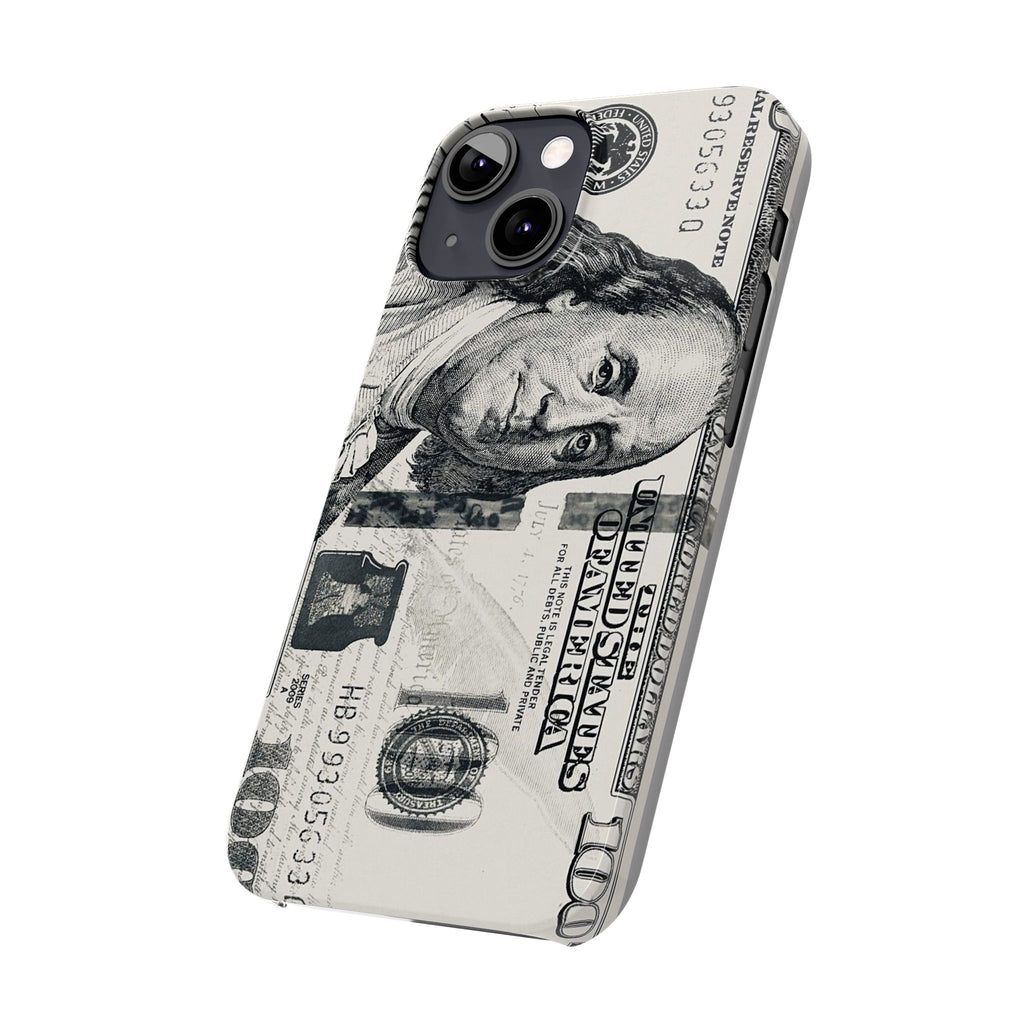 Slim Phone Case — 100 Bill Money Pattern Slim Protective Case