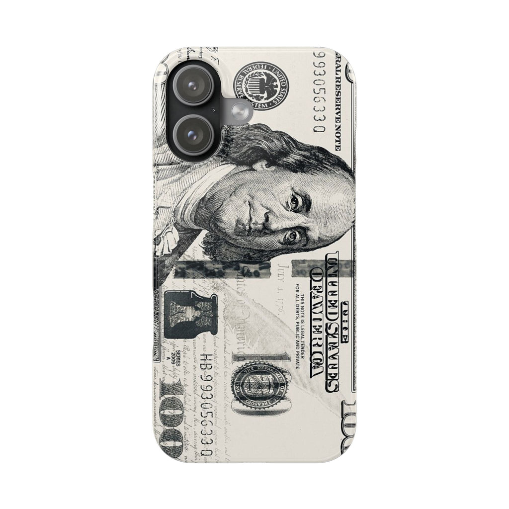 Slim Phone Case — 100 Bill Money Pattern Slim Protective Case