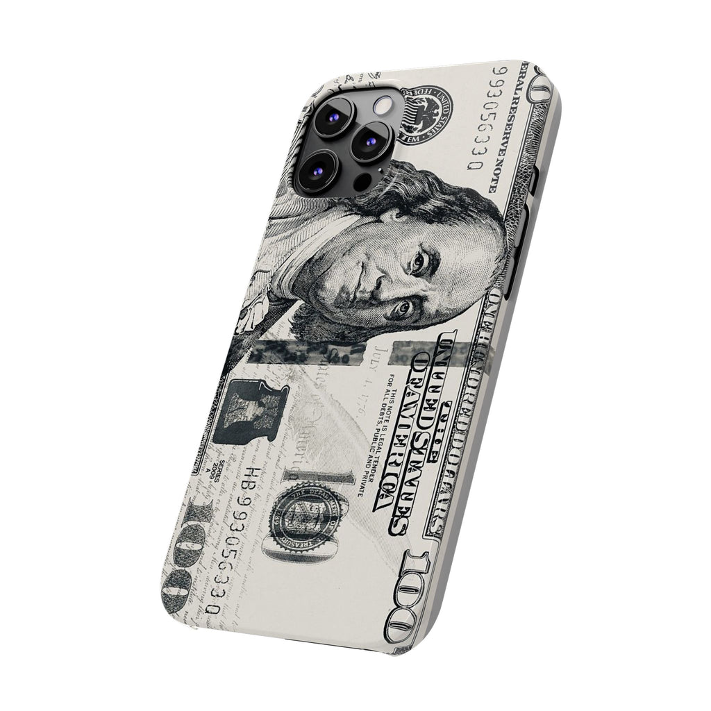 Slim Phone Case — 100 Bill Money Pattern Slim Protective Case