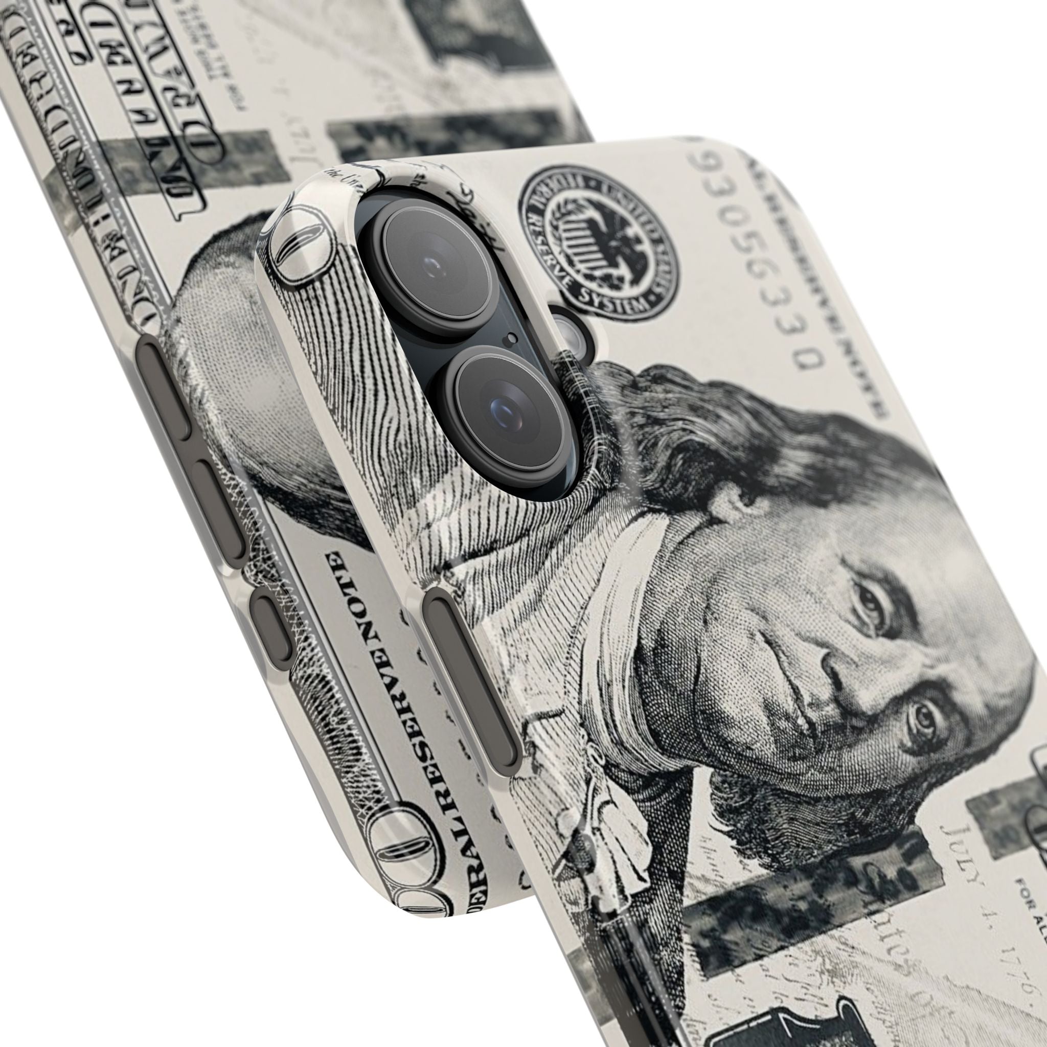 Slim Phone Case — 100 Bill Money Pattern Slim Protective Case