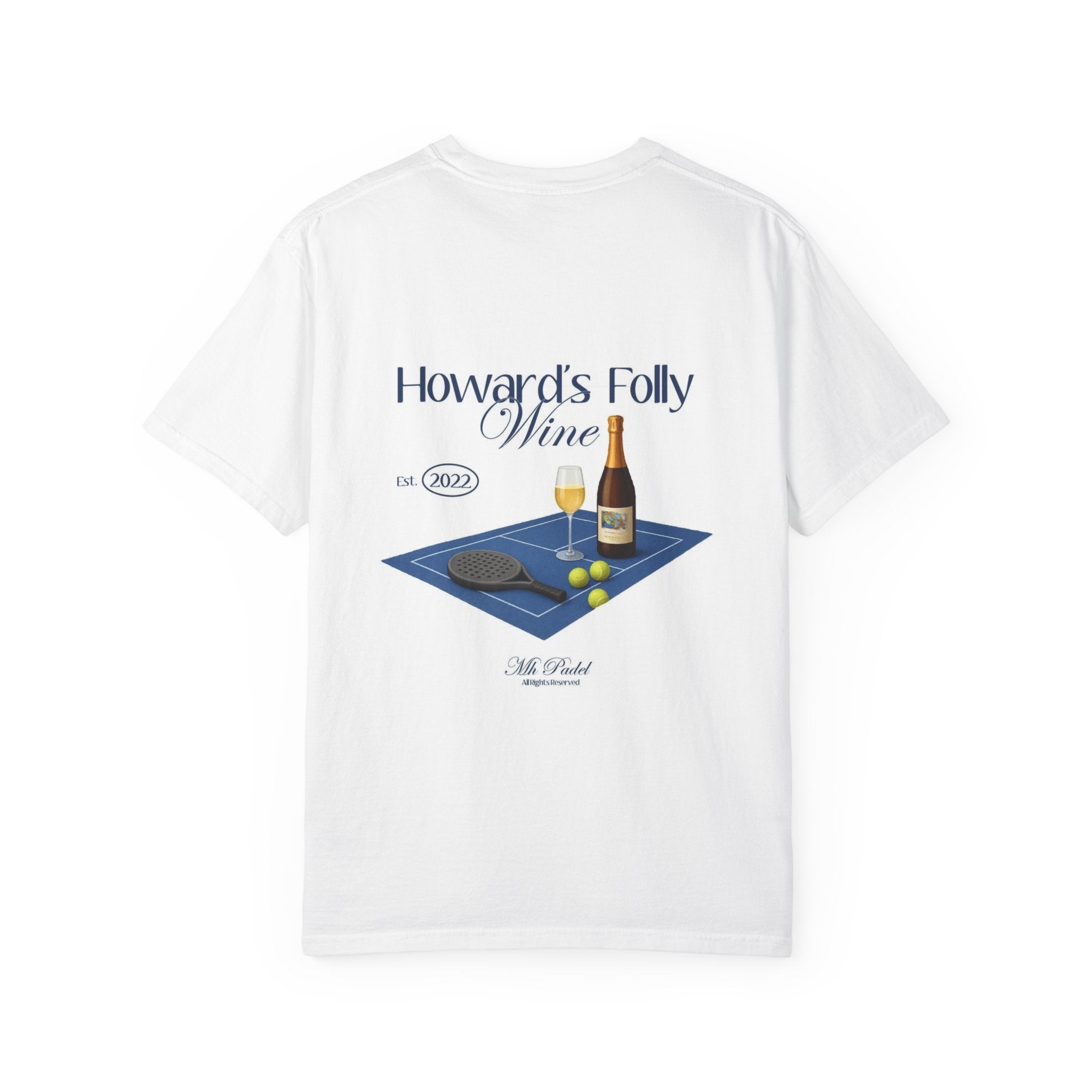 Copy of Howard's Folly Wine T-Shirt — Vintage Wine Bottle & Glass Graphic Tee