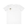 Champagne Palm Men's Tee — Minimal Palm Front & Champagne Bottle Back T-Shirt