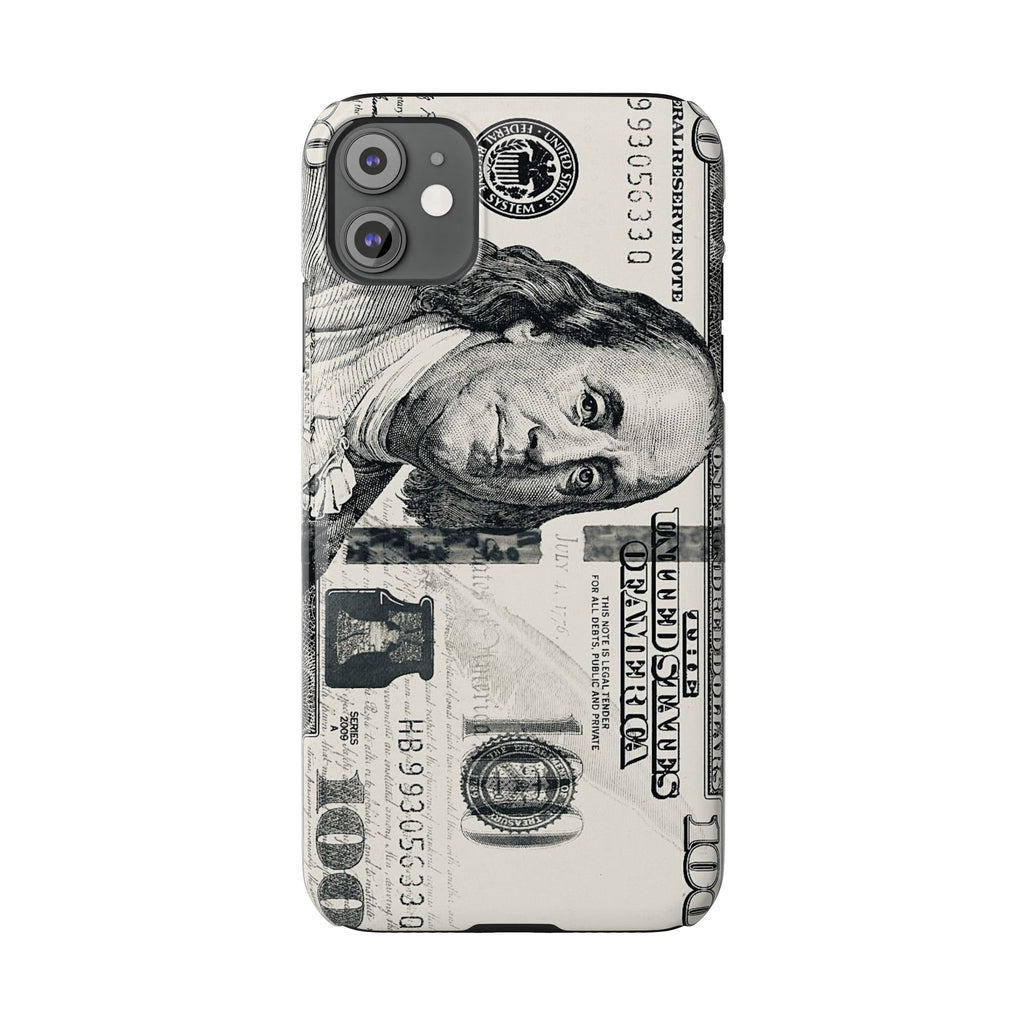 Slim Phone Case — 100 Bill Money Pattern Slim Protective Case
